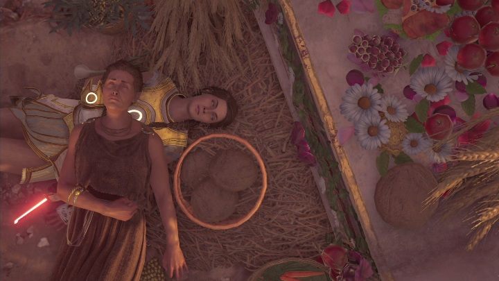 Gdy wręczysz ukochanej prezent spędzisz z nią chwilę - Stara miłość nie rdzewieje - Solucja Assassins Creed Odyssey - Assassins Creed Odyssey - poradnik do gry