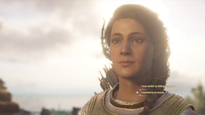 Oba dialogi są zaznaczone ikoną serca - Anais - Romanse w Assassins Creed Odyssey - Assassins Creed Odyssey - poradnik do gry