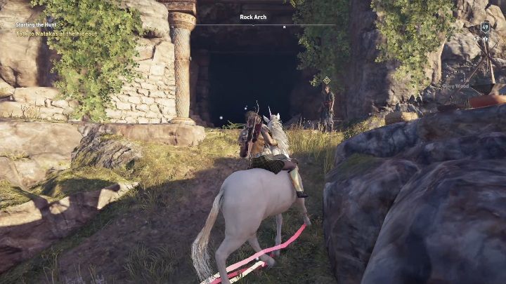 Po skończonym polowaniu udaj się na spotkanie z Natakas - Więcej pytań niż odpowiedzi | Solucja Dziedzictwo pierwszego ostrza DLC - Assassins Creed Odyssey - poradnik do gry
