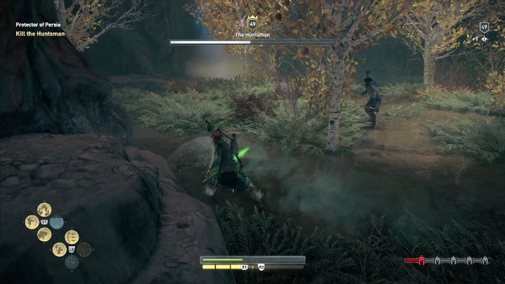 Wewnątrz jaskini czeka cię ostatecznie starcie z przeciwnikiem - Obrońca Persji | Solucja Dziedzictwo pierwszego ostrza DLC - Assassins Creed Odyssey - poradnik do gry