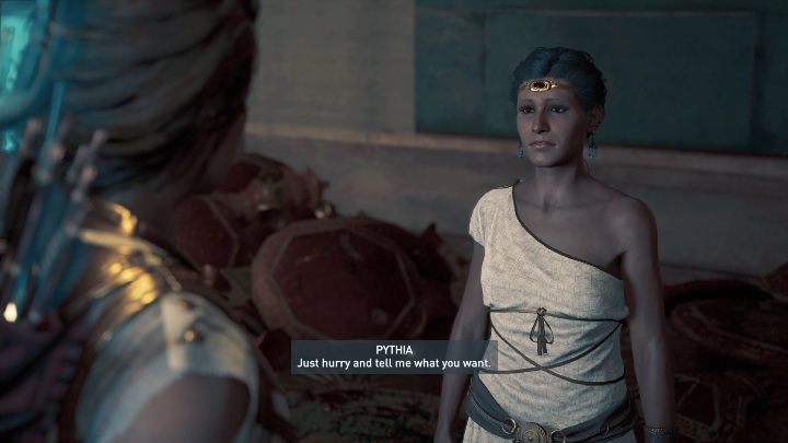 Po rozmowie z kapłanem udaj się do Pythi - Proces Sokratesa - Solucja Assassins Creed Odyssey - Assassins Creed Odyssey - poradnik do gry