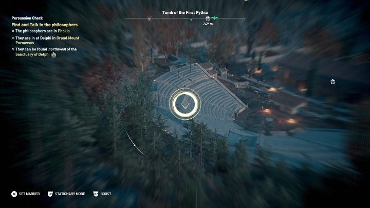 W tej misji musisz po prostu porozmawiać z pozostałymi filozofami i wydobyć z nich informacje o Sokratesie - Proces Sokratesa - Solucja Assassins Creed Odyssey - Assassins Creed Odyssey - poradnik do gry