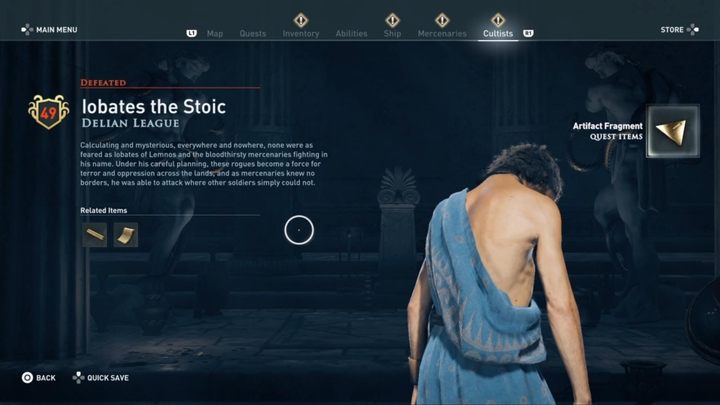 Gdzie go odnaleźć - Ateński związek morski - Czciciele Kosmosa w Assassins Creed Odyssey - Assassins Creed Odyssey - poradnik do gry