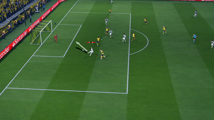 Gdy piłka szybuje w kierunku Twojego zawodnika, ale jej trajektoria lotu nie pozwala na oddanie strzału głową, zawodnik postara się oddać strzał z woleja - Strzelanie goli, atak w FIFA 19 - FIFA 19 - poradnik do gry