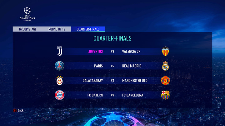 Wybierając ten tryb, Gracz będzie mógł wziąć udział w międzynarodowych, europejskich, klubowych rozgrywkach piłkarskich i zawalczyć o puchar UEFA Champions League - Tryby rozgrywki w FIFA 19 - FIFA 19 - poradnik do gry