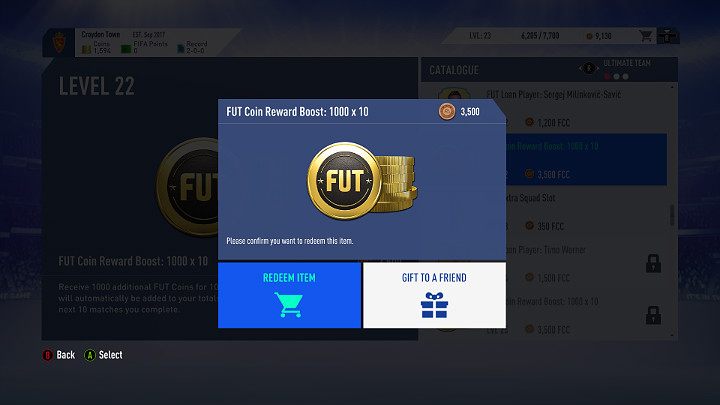 Jeśli posiadasz punkty FFC, które udało Ci się zdobyć w poprzednich odsłonach gier FIFA, możesz przejść do marketu i dobrze je spożytkować - Pierwsze kroki w FUT | FIFA 19 - FIFA 19 - poradnik do gry