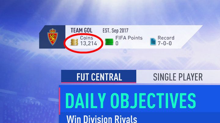 Na tym etapie powinieneś dysponować kilkunastoma tysiącami monet, które będziesz mógł wykorzystać na stworzenie pierwszego złotego składu, którym będziesz w stanie rozgrywać spotkania we wszystkich dostępnych trybach rozgrywki FIFA 19 Ultimate Team - Pierwsze kroki w FUT | FIFA 19 - FIFA 19 - poradnik do gry