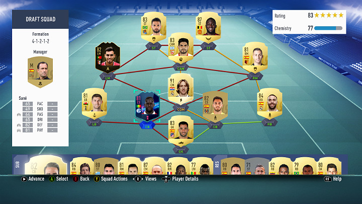 W tym trybie Gracz musi stworzyć drużynę z losowych kart więc nie zawsze uda się trafić odpowiednich zawodników - Jak wydawać FIFA Points w FUT? | FIFA 19 - FIFA 19 - poradnik do gry