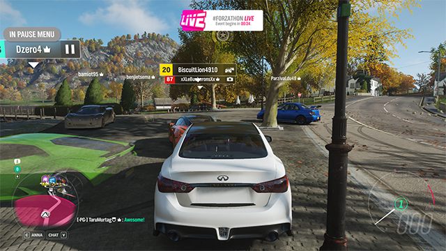 W trybie Horizon Life inni gracze pomogą Ci zaliczyć wydarzenie Forzathon Live. - Czym różnią się tryby Horizon Life i Horizon Solo? | Forza Horizon 4 - Forza Horizon 4 - poradnik do gry