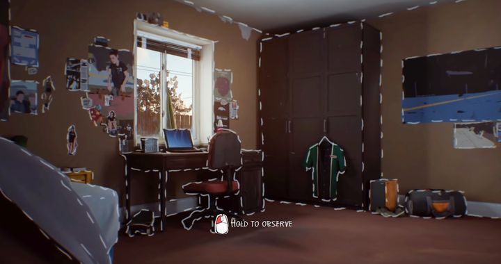 Przeanalizuj widok pomieszczenia i przenieś szkic na kartkę dwukrotnie, by wykonać obrazek - Rozdział 1 - Lewis Avenue | Solucja Epizodu 1 gry Life is Strange 2 - Life is Strange 2 - poradnik do gry