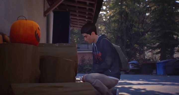 Sekret #2 - ptasie pióro - Rozdział 2 - Park i stacja benzynowa | Solucja Epizodu 1 gry Life is Strange 2 - Life is Strange 2 - poradnik do gry