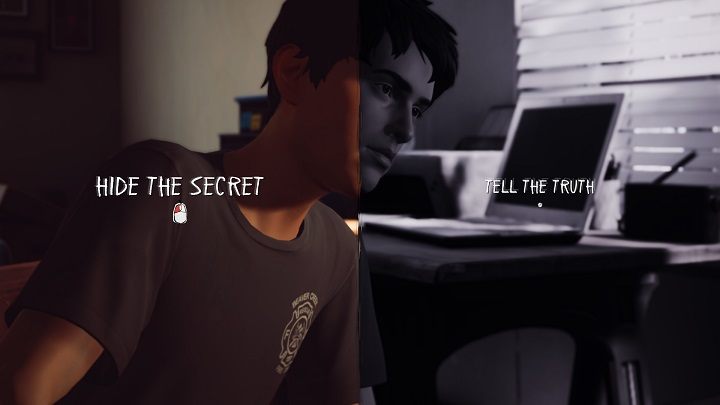 Niezależnie od wyboru, dziadek proponuje zachować tę rozmowę dla siebie, a my dostajemy klucz - Rozdział 2 - Wakacje u babci | Solucja Epizodu 2 gry Life is Strange 2 - Life is Strange 2 - poradnik do gry