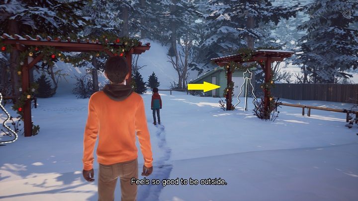 Wchodzimy z nim w interakcje, potem odpala się cutscenka, po której mamy wybór fabularny: Remind the rules lub Concede - Rozdział 2 - Wakacje u babci | Solucja Epizodu 2 gry Life is Strange 2 - Life is Strange 2 - poradnik do gry