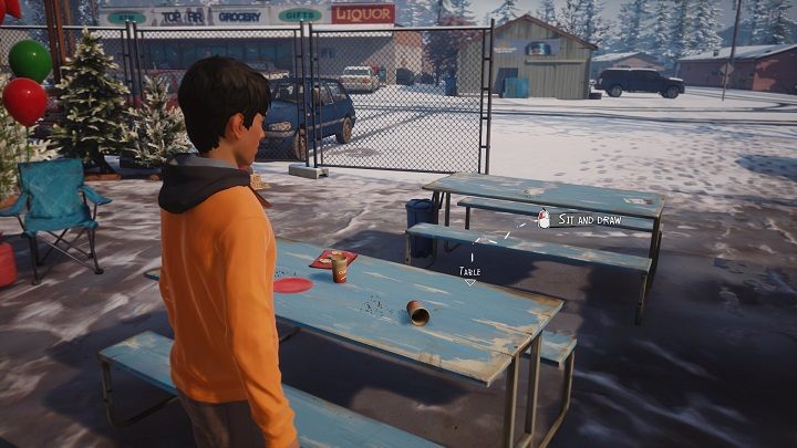 Miejsce wykonania szkicu - Rozdział 3 - Święta, święta i... | Solucja Epizodu 2 gry Life is Strange 2 - Life is Strange 2 - poradnik do gry