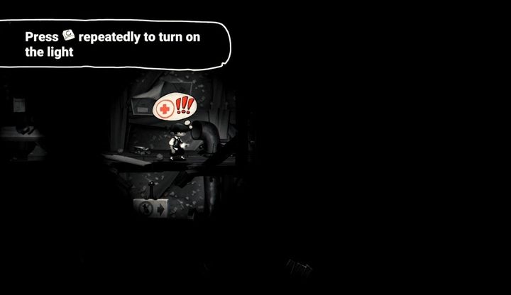 Możesz zwiększyć zasięg latarki (domyślnie klikając szybko klawisz C). - Rozdział 6 - Przerwana przygoda - Solucja My Memory of Us - My Memory of Us - poradnik do gry