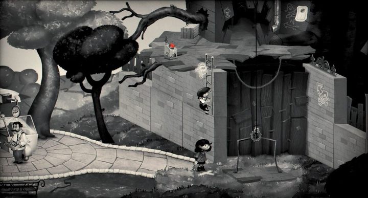 W prawym górnym rogu widoczne jest wspomnienie z narysowanym balonikiem. - Wspomnienia - Sekrety w My Memory of Us - My Memory of Us - poradnik do gry