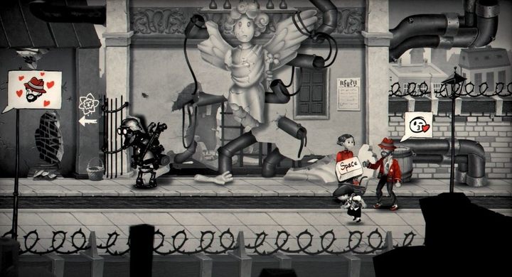 Poproś o pomoc mężczyznę z wózkiem - będziesz mógł przejść z radiem swobodnie. - Rozdział 9 - Gorszy świat - Solucja My Memory of Us - My Memory of Us - poradnik do gry