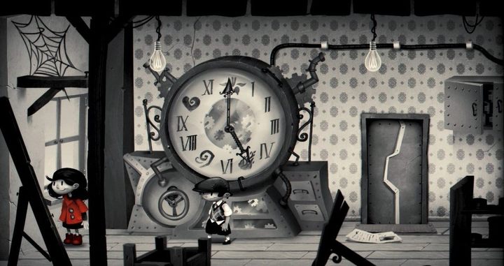 Zdjęcie przedstawia w jaki sposób powinieneś ustawić wskazówki zegara. - Rozdział 12 - Do dzieła! - Solucja My Memory of Us - My Memory of Us - poradnik do gry