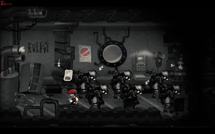 Tu znajdziesz kolejne wspomnienie wśród śpiących strażników. - Rozdział 14 - Lewiatan - Solucja My Memory of Us - My Memory of Us - poradnik do gry