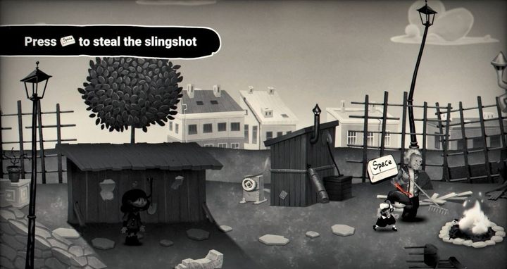 Gra tłumaczy w jaki sposób powinieneś kraść przedmioty do późniejszego wykorzystania. - Rozdział 3 - Dach nad głową - Solucja My Memory of Us - My Memory of Us - poradnik do gry