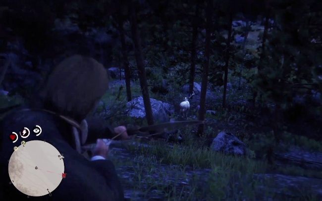 Najłatwiejszym sposobem na trafienie zwierzęcia jest odpalenie zabójczej precyzji - Red Dead Redemption 2: Dzikie zwierzęta - jak polować? - Red Dead Redemption 2 - poradnik do gry
