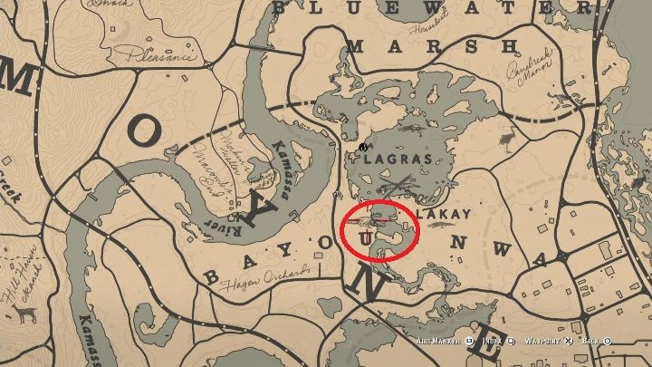 2 - Red Dead Redemption 2: Legendarny aligator - mapy, porady - Red Dead Redemption 2 - poradnik do gry