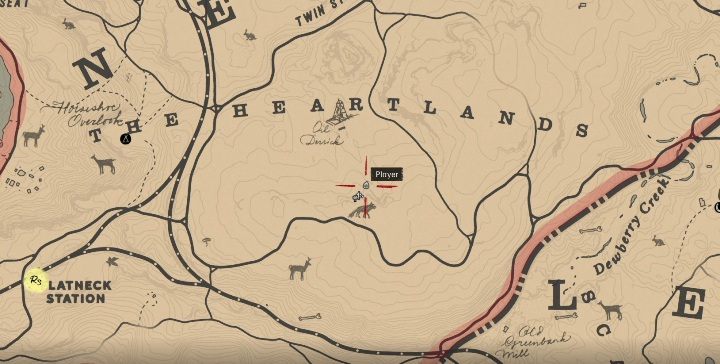 Te kości znajdziesz w południowej cześci The Heartlands - Red Dead Redemption 2: Kości dinozaurów - Sekrety i znajdźki - Red Dead Redemption 2 - poradnik do gry