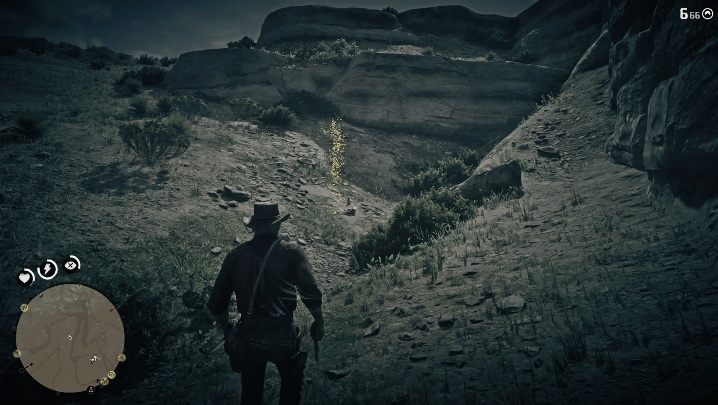 Kości te znajdują się pomiędzy górami - Red Dead Redemption 2: Kości dinozaurów - Sekrety i znajdźki - Red Dead Redemption 2 - poradnik do gry