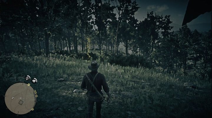 Kości te są zakopane w ziemi, musisz więc dokładnie rozejrzeć się po okolicy, aby je odnaleźć - Red Dead Redemption 2: Kości dinozaurów - Sekrety i znajdźki - Red Dead Redemption 2 - poradnik do gry