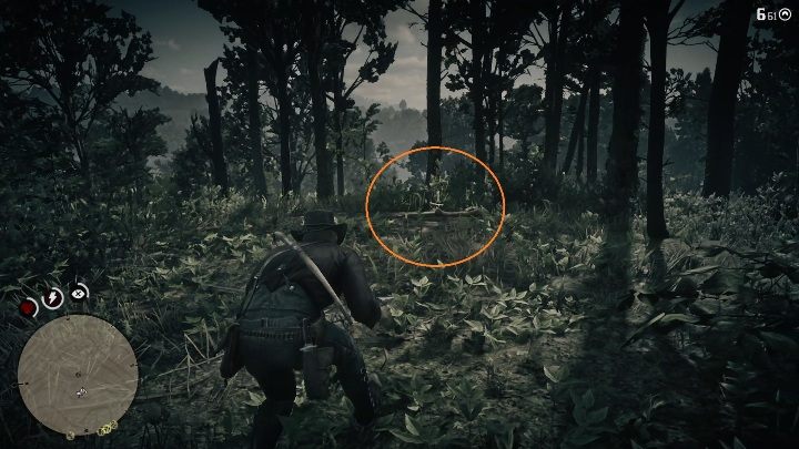 Kości te są ukryte między drzewami - Red Dead Redemption 2: Kości dinozaurów - Sekrety i znajdźki - Red Dead Redemption 2 - poradnik do gry