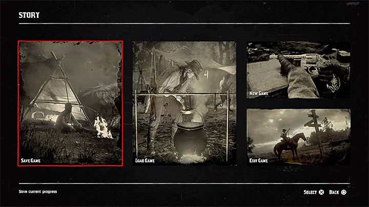 Manualny zapis stanu gry możesz utworzyć tylko jeśli - Red Dead Redemption 2: Zapis stanu gry - jak? - Red Dead Redemption 2 - poradnik do gry