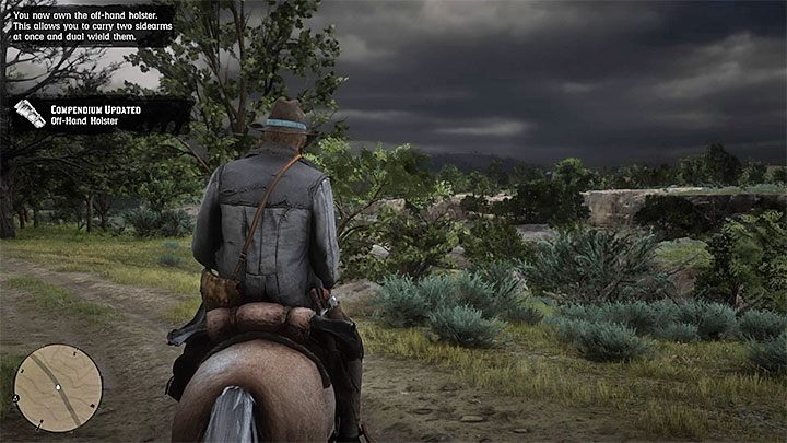 Opcja prowadzenia jednoczesnego ostrzału z dwóch różnych pukawek dotyczy wyłącznie broni podręcznych, a więc różnego rodzaju pistoletów, rewolwerów czy małych obrzynów - Red Dead Redemption 2: Strzelanie z dwóch broni na raz - czy można? - Red Dead Redemption 2 - poradnik do gry