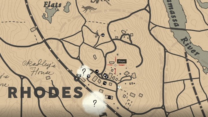 Abalone Shell Fragment znajdziesz w północnej części Rhodes - Red Dead Redemption 2: Unikalne przedmioty - Mapa - Red Dead Redemption 2 - poradnik do gry
