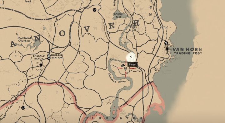 10 - Red Dead Redemption 2: Unikalne przedmioty - Mapa - Red Dead Redemption 2 - poradnik do gry