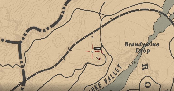 Meteoryt znajdziesz udając się na północ od Annesburgu, koło Roanoke Valley - Red Dead Redemption 2: Easter eggi - Red Dead Redemption 2 - poradnik do gry