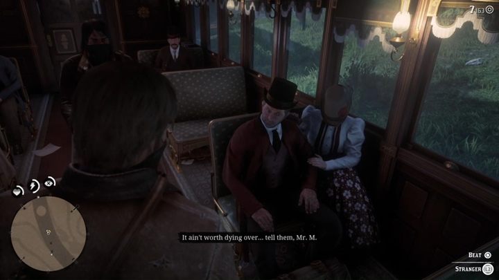 Wejdź do wagonu z pasażerami - Red Dead Redemption 2: Dolewając ropy do ognia - Solucja - Red Dead Redemption 2 - poradnik do gry