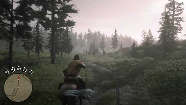 Jak odblokować misję: Rozmowa z Micah Bellem niedaleko miasta Strawberry - Red Dead Redemption 2: Scena z Amerykańskiej Idylli - Solucja - Red Dead Redemption 2 - poradnik do gry
