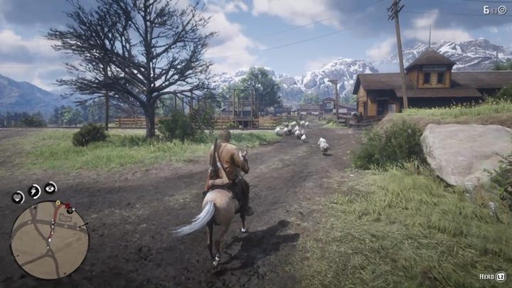 Teraz twoim zadaniem jest poprowadzić stado owiec do miasta - Red Dead Redemption 2: Owce od kozłów - Solucja - Red Dead Redemption 2 - poradnik do gry