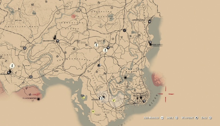 Legendarny sumik czarny to mała ryba - Red Dead Redemption 2: Legendarny Sumik Czarny - mapy, porady - Red Dead Redemption 2 - poradnik do gry