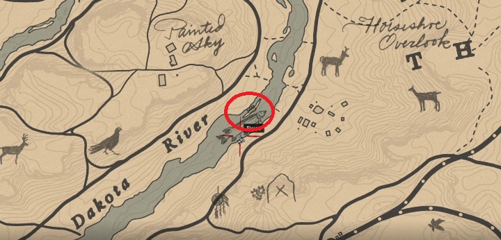 1 - Red Dead Redemption 2: Legendarny Szczupak czarny - mapy, porady - Red Dead Redemption 2 - poradnik do gry