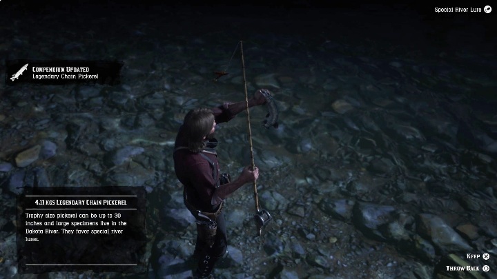 Legendarny szczupak to mała ryba - Red Dead Redemption 2: Legendarny Szczupak czarny - mapy, porady - Red Dead Redemption 2 - poradnik do gry