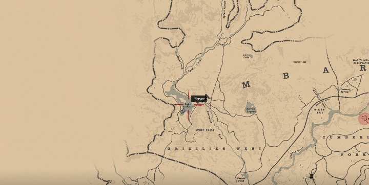 Tę legendarną rybę znajdziesz w zachodniej części mapy - Red Dead Redemption 2: Legendarna Nerka - mapy, porady - Red Dead Redemption 2 - poradnik do gry