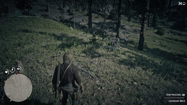 Do walki z jeleniem zabierz ze sobą broń długodystansową - Red Dead Redemption 2: Legendarny Jeleń - mapy, porady - Red Dead Redemption 2 - poradnik do gry
