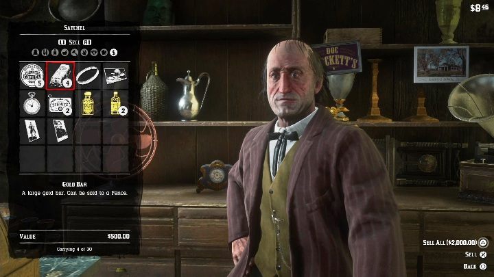 Każda sztabka złota będzie kosztować 500 dolarów - Red Dead Redemption 2: Sztabka złota - jak zdobyć, gdzie ją sprzedać? - Red Dead Redemption 2 - poradnik do gry