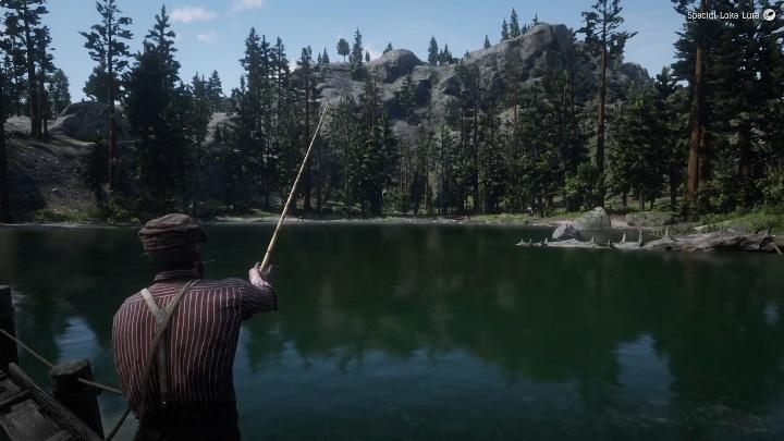 1 - Red Dead Redemption 2: Legendarny Bass czerwonooki - mapy, porady - Red Dead Redemption 2 - poradnik do gry