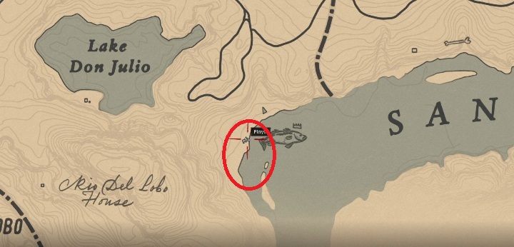 1 - Red Dead Redemption 2: Legendarny Bass wielkogębowy - mapy, porady - Red Dead Redemption 2 - poradnik do gry