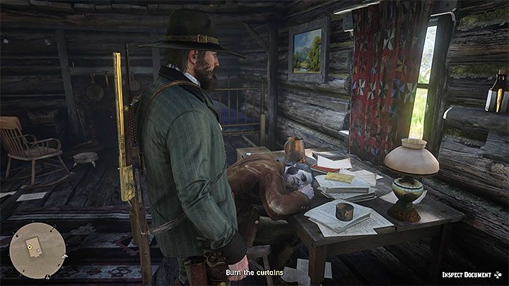 Ostatnia część zadania powinna stać się dostępna 24 godziny po tym jak po raz trzeci przyniesiesz Evelynowi żywność - Red Dead Redemption 2: Amerykańskie piekło, wypalone - opis przejścia, mapa - Red Dead Redemption 2 - poradnik do gry
