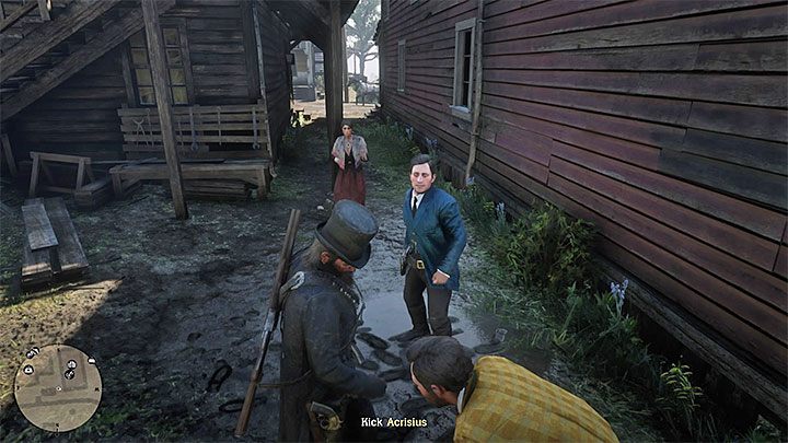 Zaczekaj aż na terenie miasta Valentine ponownie pojawi się znacznik opisywanej misji - Red Dead Redemption 2: O, bracie - opis przejścia, mapa, porady - Red Dead Redemption 2 - poradnik do gry