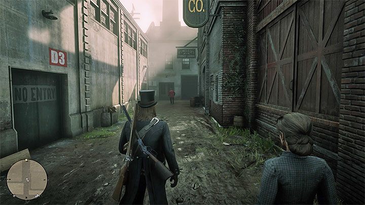 Wyrusz wraz z Mary do stajni znajdującej się w pobliżu torów kolejowych w Saint Denis - Red Dead Redemption 2: Ojcostwo i inne marzenia - opis przejścia, mapa, porady - Red Dead Redemption 2 - poradnik do gry
