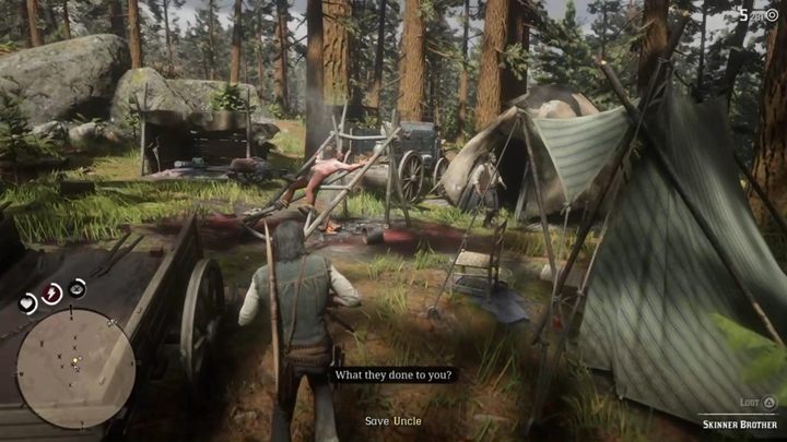 Czeka cię strzelanina ze sporą grupką wrogów - Red Dead Redemption 2: Zły dzień Wujka - Solucja - Red Dead Redemption 2 - poradnik do gry